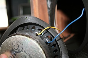 Bose 901 Series IV Speaker Restoration - Wire Wrap Driver Connections