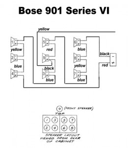 Bose 901 Wiring Diagram