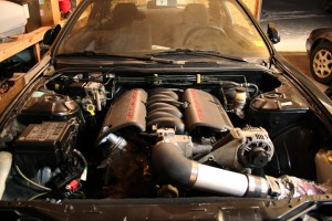 Corvette LS1 240sx Engine Bay