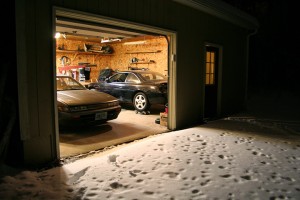 2 240sx in the Garage