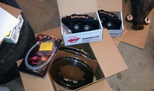 wooWilwood super light big brake setup s14 Wilwood super light big brake setup s14