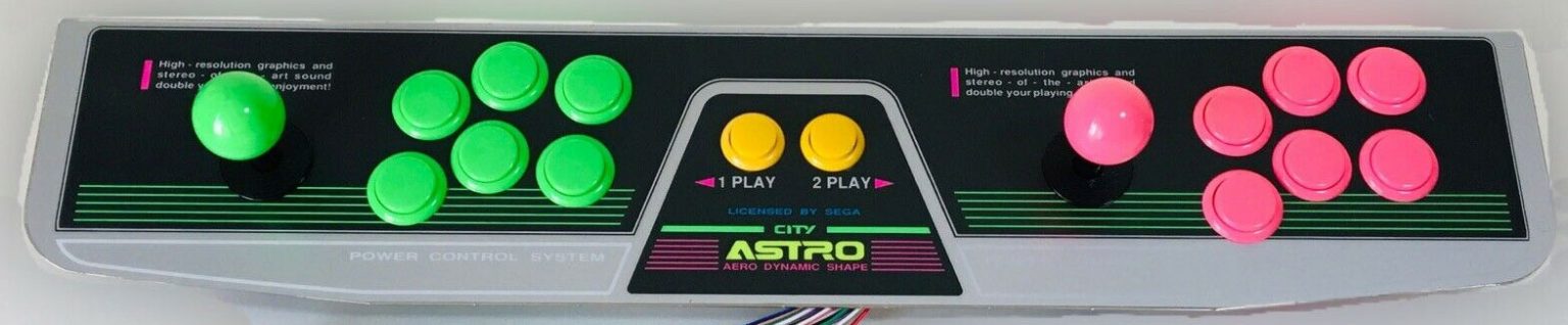 Manette d'arcade Sega Saturn Virtua Stick Pro HSS-0130 testée Japon