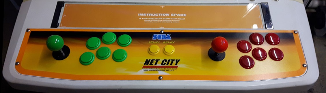 Details about   Sega arcade Net/Blast/Astro City control panel AMP connector Kick Button Loom 